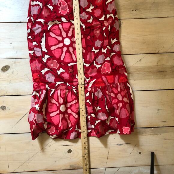 Rhode x Target NWT Women's Large Zinnia Floral Print Bell Sleeve Midi Dress 8 - Picture 13 of 13